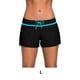 thumbnail image 5 of Eigraketly Pantalones cortos de baño de cintura baja, pantalones cortos transpirables de secado rápido, traje de neopreno ligero, bañadores Deportes acuáticos Azul negro L, 5 of 6