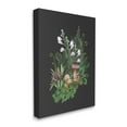 thumbnail image 3 of Forest Plants Blooming Mushrooms Botanical & Floral Graphic Art Gallery Wrapped Canvas Print Wall Art, 3 of 7