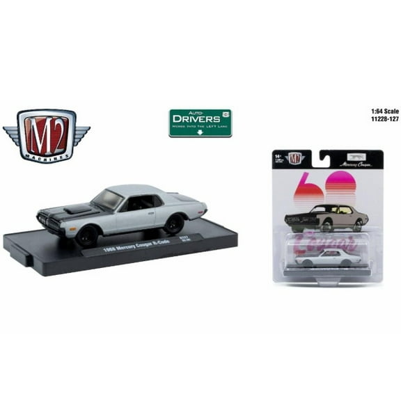 M2 Machines Auto-Drivers 1:64 R127 1968 Mercury Cougar R Code