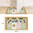 thumbnail image 6 of Spring/Summer Floral Flowers Door Mat,Non-Slip Absorbent Mats Super Floor Door Mats for Indoor Outdoor Kitchen, 6 of 6