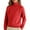 Red #004, variant on Womens Cable Knit Turtleneck Sweaters Fall Winter Long Sleeve Chunky Knitted Trendy Pullover Tops Camel XL