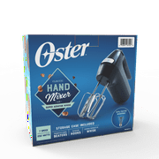 Oster Classic Hand Mixer with Super Aerator Whisk, Black