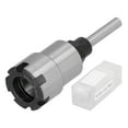 thumbnail image 1 of ER20 Collet Chuck, High-Speed Steel Collet Extension High-speed Steel 1/4in Shank Router Bit Collet Extension  For Lathe Processing For Wood Trimming, 1 of 8