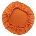 thumbnail image 5 of 2pcs Stretch Spandex Chair Seat Slipcover and Backrest Cover, Washable Chair Slipcovers fit for Office Computer Chairs, Dining Room Chairs, Bar Wedding Party Decor Orange, 5 of 8
