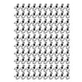thumbnail image 3 of Abrazaderas De Papel, Forma De Corona De Cola Larga Ahuecada Material De Metal Clips De Carpeta De Dibujos Animados Lindos 100 Piezas Para Oficina ANGGREK  Otros, 3 of 8