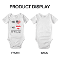 thumbnail image 3 of 50% Austrian + 50% American = 100+% Beautiful Cute Baby Clothing Bodysuits For Boy Girl, 3 of 5