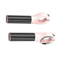 thumbnail image 2 of Almencla 2Pcs Mountain Bike Handlebar Ends Ergonomic Wear Resistant High Strength Handle Pink, 2 of 8