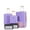Light Purple, variant on Landisun Luggage Sets 6 Piece Hardshell ABS Suitcase Set with TSA Lock, Travel Luggage with Portable Bag, Black