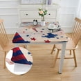 thumbnail image 2 of HAOXIT Square Tablecloth Water Resistant Table Cover Tablecloth 46*46, 2 of 7