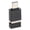Black, variant on Nieyigj Mini Mouse Jiggler Undetectable Automatic Driver Free Mouse Mover Device USB Port Wiggler Shaker for Desktop Laptop Computers with Type-C Adapter, Prevents Screen Lock and Sleep Mode, White