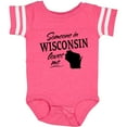 thumbnail image 3 of Inktastic Someone in Wisconsin Loves Me Boys or Girls Baby Bodysuit, 3 of 5