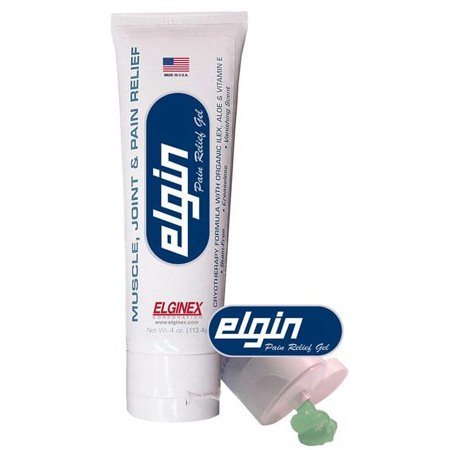 Elgin Pain Relief Gel For Arthritis, Backache, Strains and Sprains 4 OZ