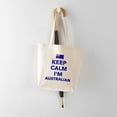 thumbnail image 5 of CafePress - Keep Calm I'm Australian - Unisex Canvas Tote Bag, Beige, 1-Piece, 5 of 7
