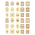 thumbnail image 4 of segolike 30 Pcs Stickers DIY Decoration Supplies Journal Stickers for Card Making Journal A, 4 of 9