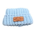 thumbnail image 2 of yotijay 17cm Doll Hat Doll Accessories Pretend Your Own Dolls Cute Doll Hat Doll Knitted Hat for 6.69inch Doll Blue, 2 of 9