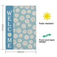 thumbnail image 5 of Spring Summer Daisy Garden Flag 28x40 Inch Double Side for Outdoor Courtyard Garden Decor Flowers Welcome Holiday Flag for Outside Decoration, 5 of 6