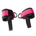thumbnail image 2 of 2 correas de tobillo para máquina de cable y bandas de resistencia, muñequeras ajustables para tobillo deportivo para mujeres y hombres, abductores de Rosa DYNWAVEMX Correa de tobillo de gimnasio, 2 of 8