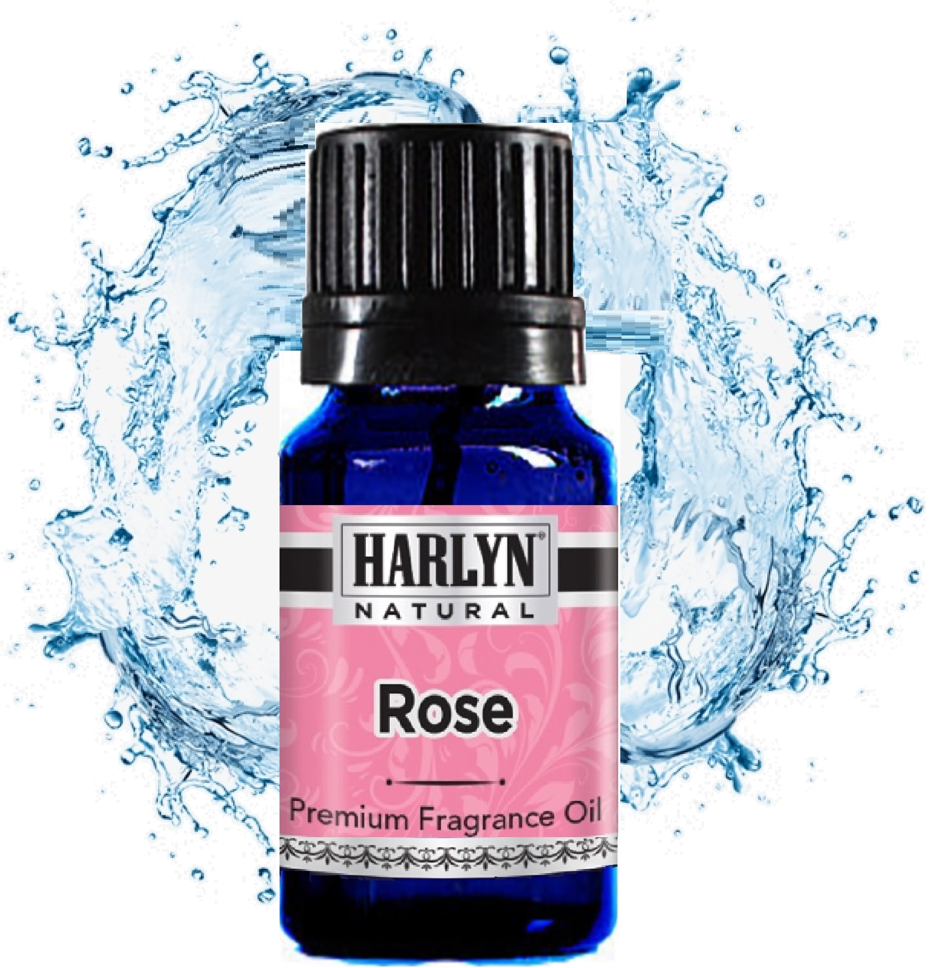Rose Fragrance Oil 10 mL U.S. FDA Approved Quality Assurance International Certified Organic