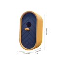thumbnail image 3 of Modern Bird House 3D Printing Ornaments Garden Decoration Pendant；Small Plastic Wall Mounted Birdhouse, Outdoor Nesting Box For Wild Birds, 3 of 5