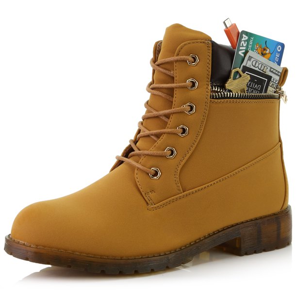 zippered low heeled ankle boots