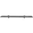 thumbnail image 2 of vidaXL Floating Shelves 2 pcs Glass 60x20 cm 8 mm, 2 of 4