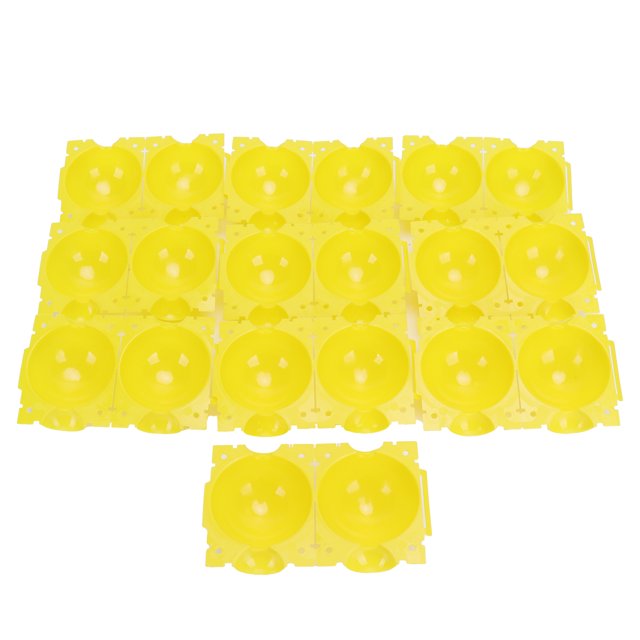 Caja De Cultivo De Plantas, Dispositivo De Enraizamiento De Plantas Reutilizable Conveniente Firme Ajustable Para Injertos Octpeak Amarillo S 10PCS