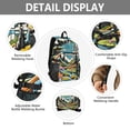 thumbnail image 4 of JIALIOU 14" Laptop Backpack Waterproof Airline Approved Stylish Casual Daypack for Travel Business College Work, Vibrant Woodblock Landscapes, 4 of 8