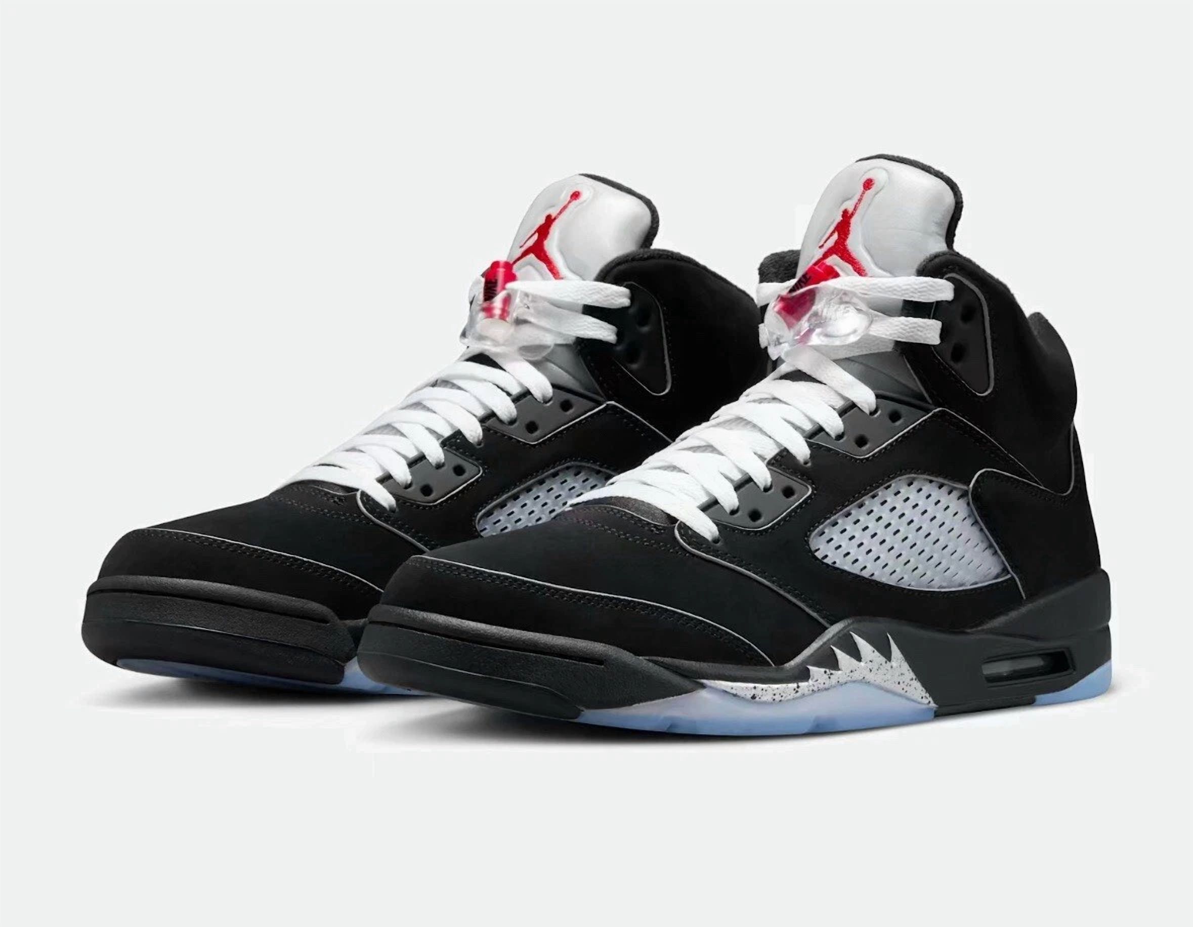 Nike Size 5 - Air Jordan 5 Retro OG Black Metallic Reimagined