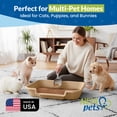 thumbnail image 6 of KittyGoHere Senior Cat Litter Box, Large, Beige (1 Pack), 6 of 7