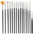 thumbnail image 1 of 15Pcs Nail Brushes Detailed Drawing Liner Brush Craft Coloring Pen Manicure Pen, 1 of 7