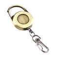 thumbnail image 2 of Llavero retráctil shamjiam Mosquetón de aleación de zinc Dorado, 2 of 8