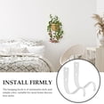 thumbnail image 3 of unbranded 2Ud Soporte Para Maceteros Colgantes Con Gancho De Pared De Metal, 3 of 8