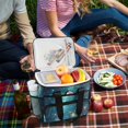 thumbnail image 5 of FORMRS Insulated Cooler Bag 24 Cans Capacity Soft Leakproof Lunch Box with Side Pockets, Magical Forest Glowing Lights, 5 of 7