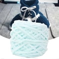 thumbnail image 2 of Fil à tricoter épais pour couvertures et pantoufles (bleu aqua), 2 of 4