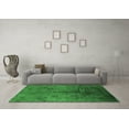 thumbnail image 3 of Ahgly Company Indoor Rectangle Oriental Emerald Green Industrial Area Rugs, 3' x 5', 3 of 4