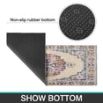 thumbnail image 7 of 2 Piece Bohemian Light Blue National Design Farmhouse Rug Kitchen Rug Set, Decor Kitchen Rugs, Absorbent Non-Slip Washable Floor Mats, Home Indoor Runner Rugs 17"x47"+17"x30", 7 of 7