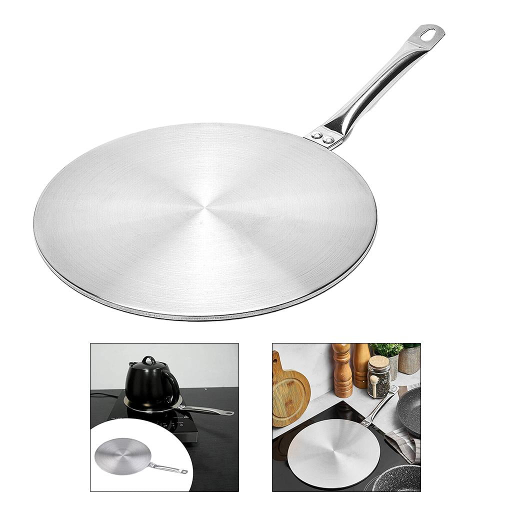 Iuction Adapter, Hob Plate Heat Diffuser Converter Iuction Hob Heat Diffuser Cooker Accessory, 3 Size to Choose - L L