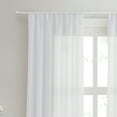 thumbnail image 4 of Martha Stewart Bergen 5/8", Adjustable Curtain Café Rod and Finial Set, Washed Wood, White, 48'' - 86" Long, 4 of 6