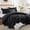 Black, variant on Ameha 2 Piece Quilt Set Lightweight Embossed Floral Bedspread Soft Microfiber Coverlet Twin Gray
