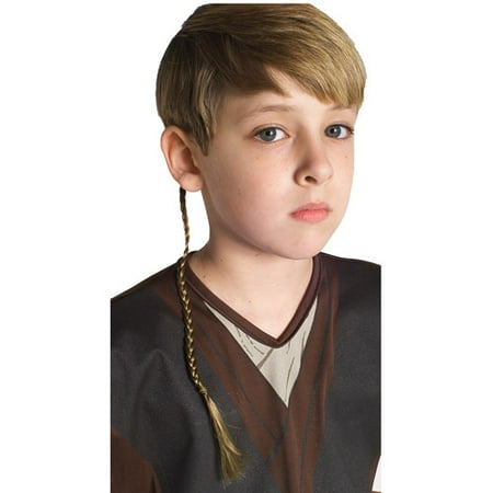 Jedi Knight Pigtail Braid Halloween Accessory