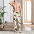 thumbnail image 6 of Disketp Grapes Bbottles Wine Men's Pajama Pants - Ultra Soft Fleece Sleep and Lounge Pants (Size: S-XXL), 6 of 6