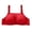 Red, variant on Utoimkio Bras for Women Woman's Fashion Plus Size Wire Free Comfortable Push Up Hollow Out Bra Underwear