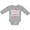 AC-Heather Grey, variant on Inktastic Without Music Life Would Be Flat Girls Long Sleeve Baby Bodysuit