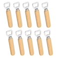 thumbnail image 2 of Beer Corkscrew 10 Pieces/set Bartender Corkscrew Rubberwood Handheld (wood), 2 of 5