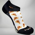 thumbnail image 5 of Zensah Pizza Socks (No Show) L / White, 5 of 5