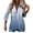 Blue, variant on Womens Western Shirts Womens Flannel Shirt Long Sleeve Casual Plaid Regular Fit Button Down