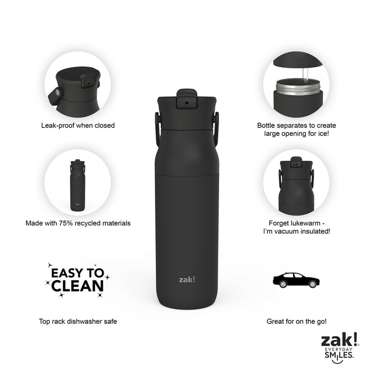 Zak Designs Harmony Water Bottle for Travel or At Home, 32oz 