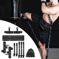 thumbnail image 3 of Boxing Resistance Bands Set with Storage Bag Workout Bands Accessories 200lbs Black, 3 of 7