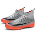 thumbnail image 3 of Zapatos de fútbol profesionales para hombres, botas de fútbol de entrenamiento para adultos, zapatillas de deporte de alta calidad TF/FG, calas de tobillo ultraligeras antideslizantes, 3 of 5