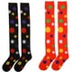 thumbnail image 5 of Clown Cosplay Stockings Over The Knee Long Socks Dance Performance Red Anti-slip 1 Pair, 5 of 5